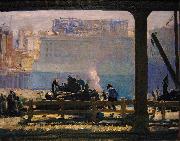 George Wesley Bellows Blue Morning oil on canvas